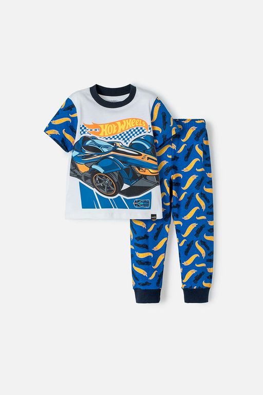 Pijama Hotwheels manga corta niño HOT WHEELS falabella