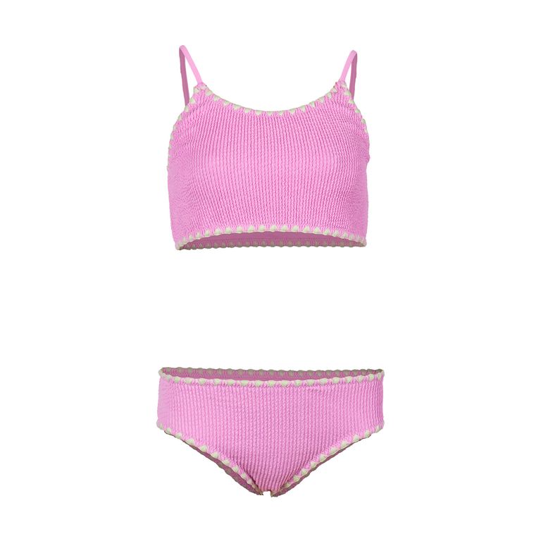 Ropa De Baño Bikini Textura Teen Niña Redwood Tottus Perú