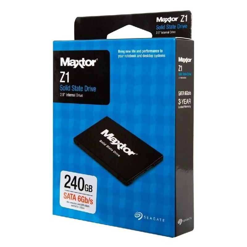 LOGITECH - Disco Ssd Seagate Maxtor 240gb Z1