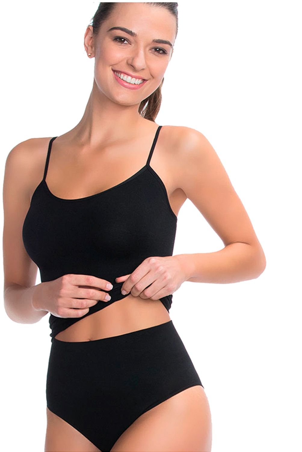 INTIME - Camiseta Reductora Control Medio Mujer Intime