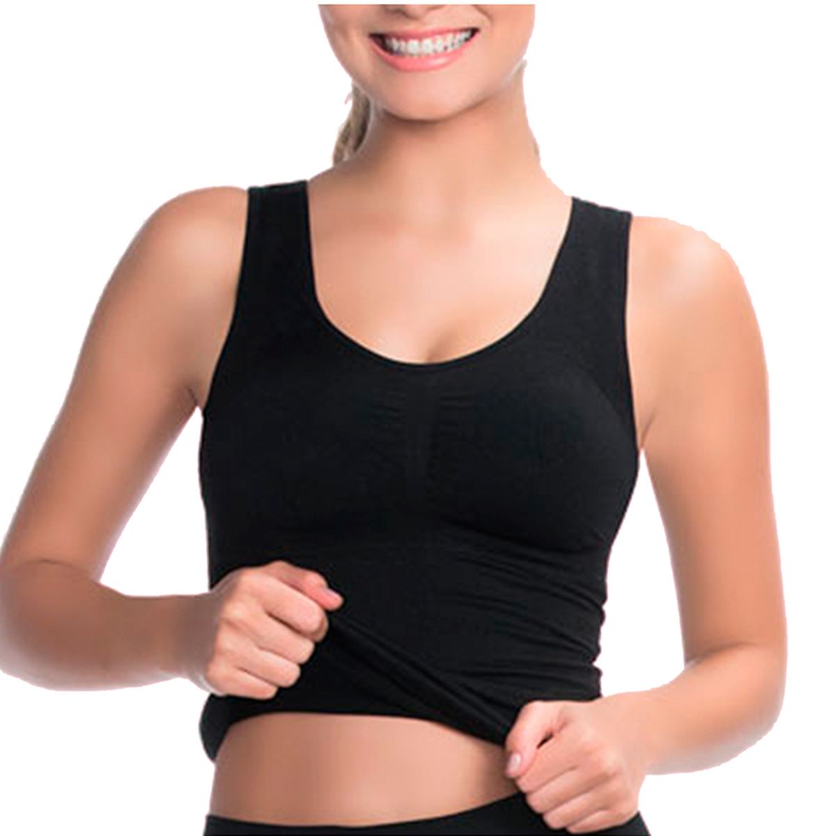 INTIME - Camiseta Reductora Control Medio Mujer Intime