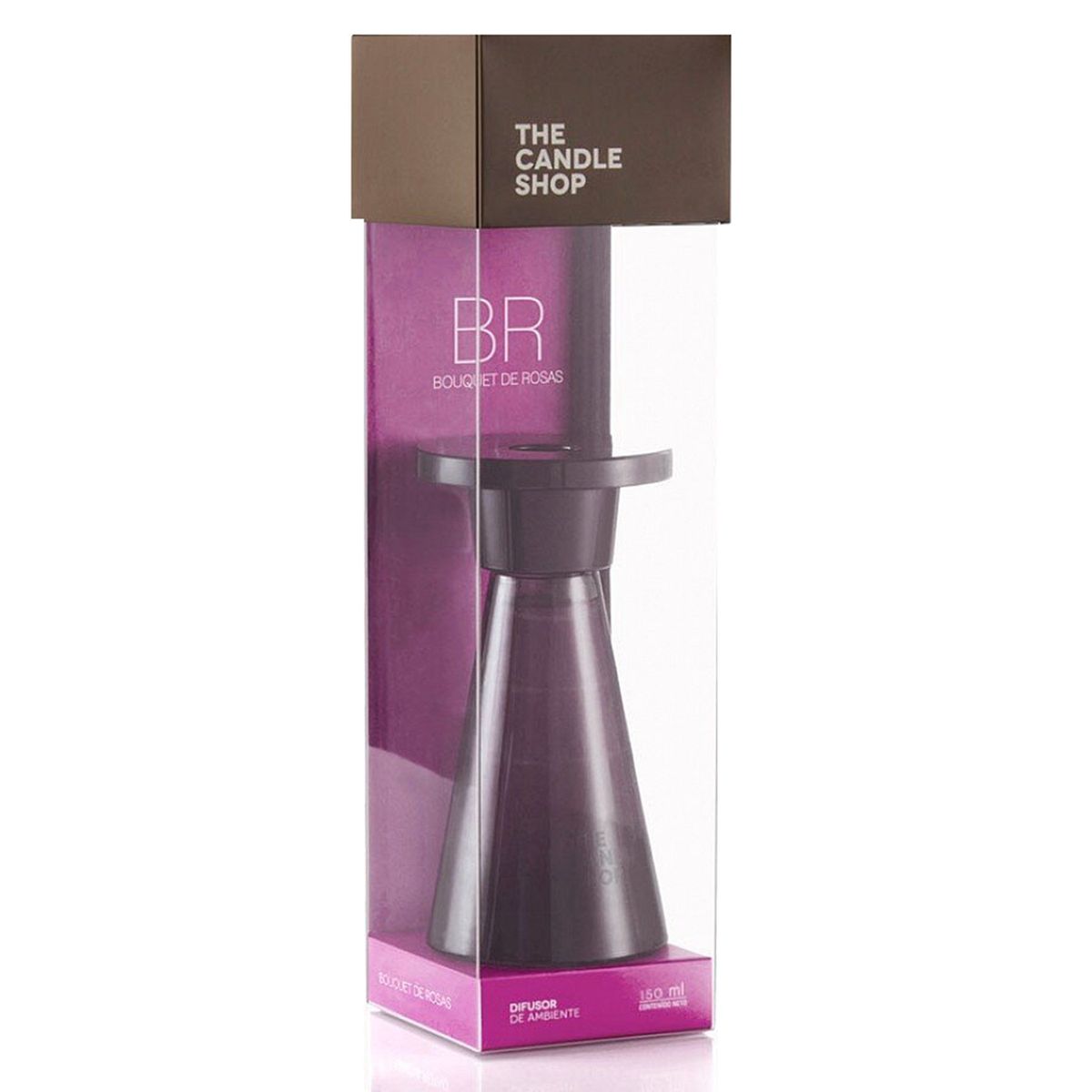 THE CANDLE SHOP AIR BEAUTY - Difusor Ambiental Grey 150ml Bouqet de Rosas