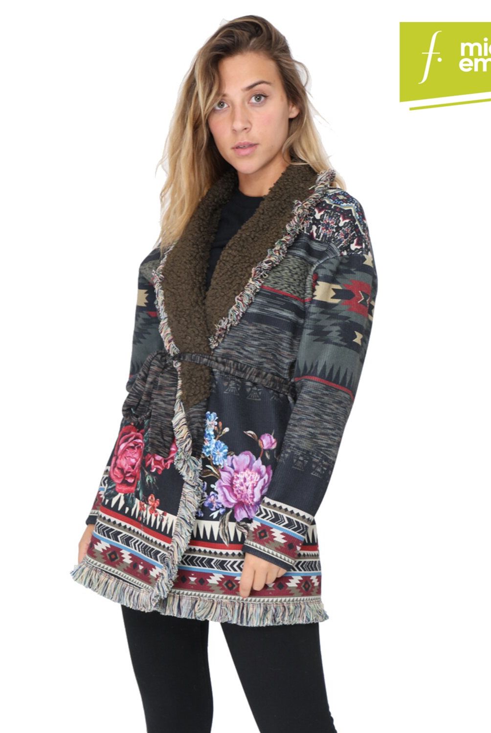 ZAGORA - Chaqueta Hippi Style Grey By Zagora