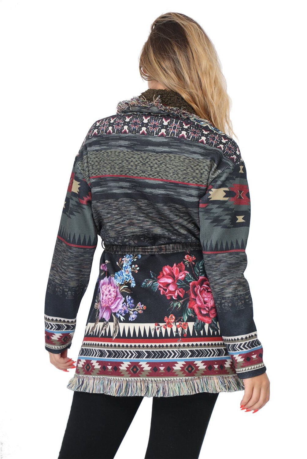 ZAGORA - Chaqueta Hippi Style Grey By Zagora