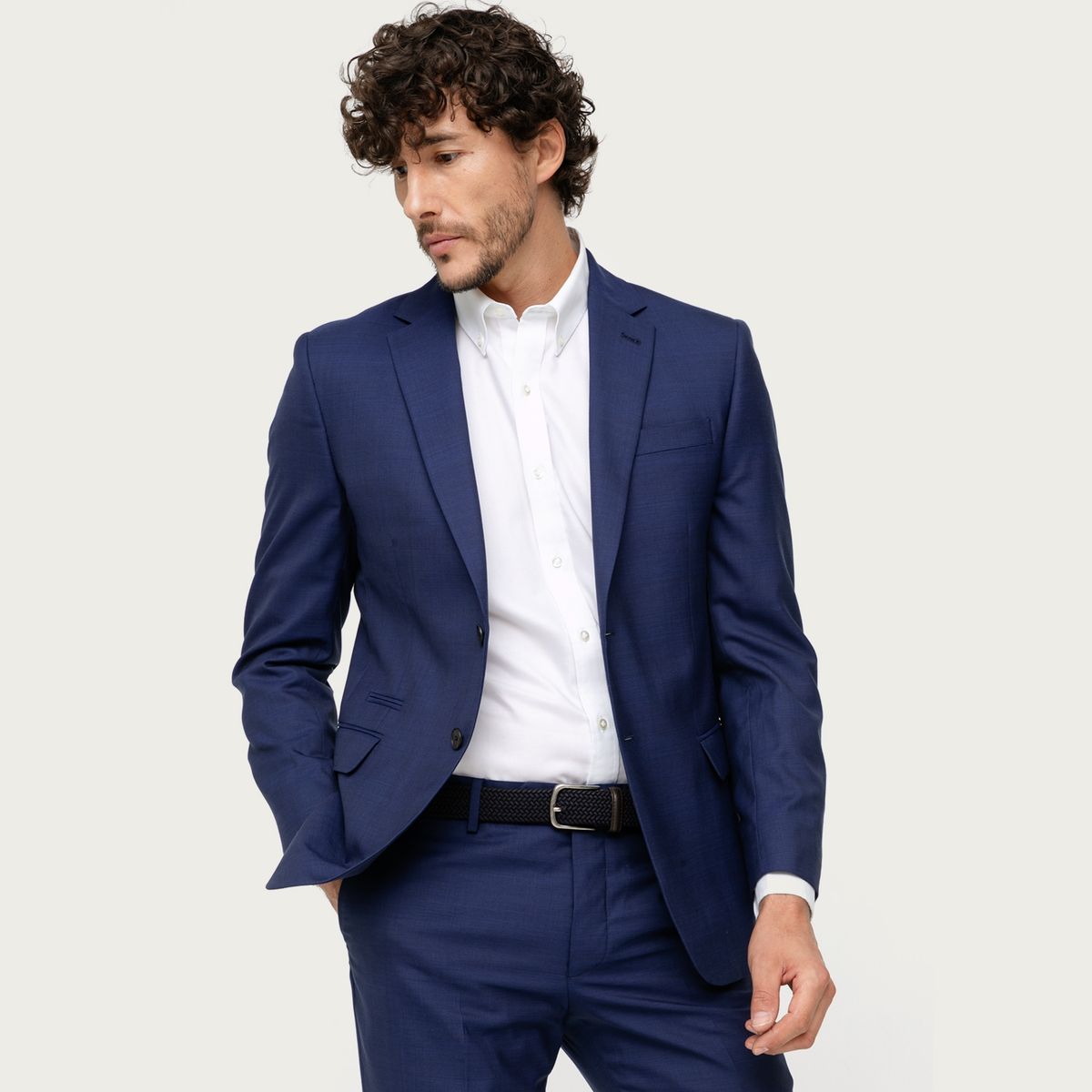 LA MARTINA - Chaqueta Traje Formal Hombre Lana Regular Fit La Martina