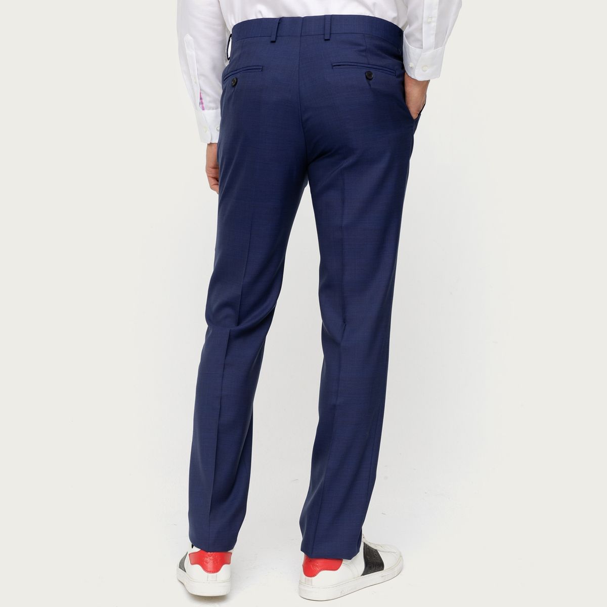 LA MARTINA - Pantalón Formal Lana Regular Fit Hombre La Martina
