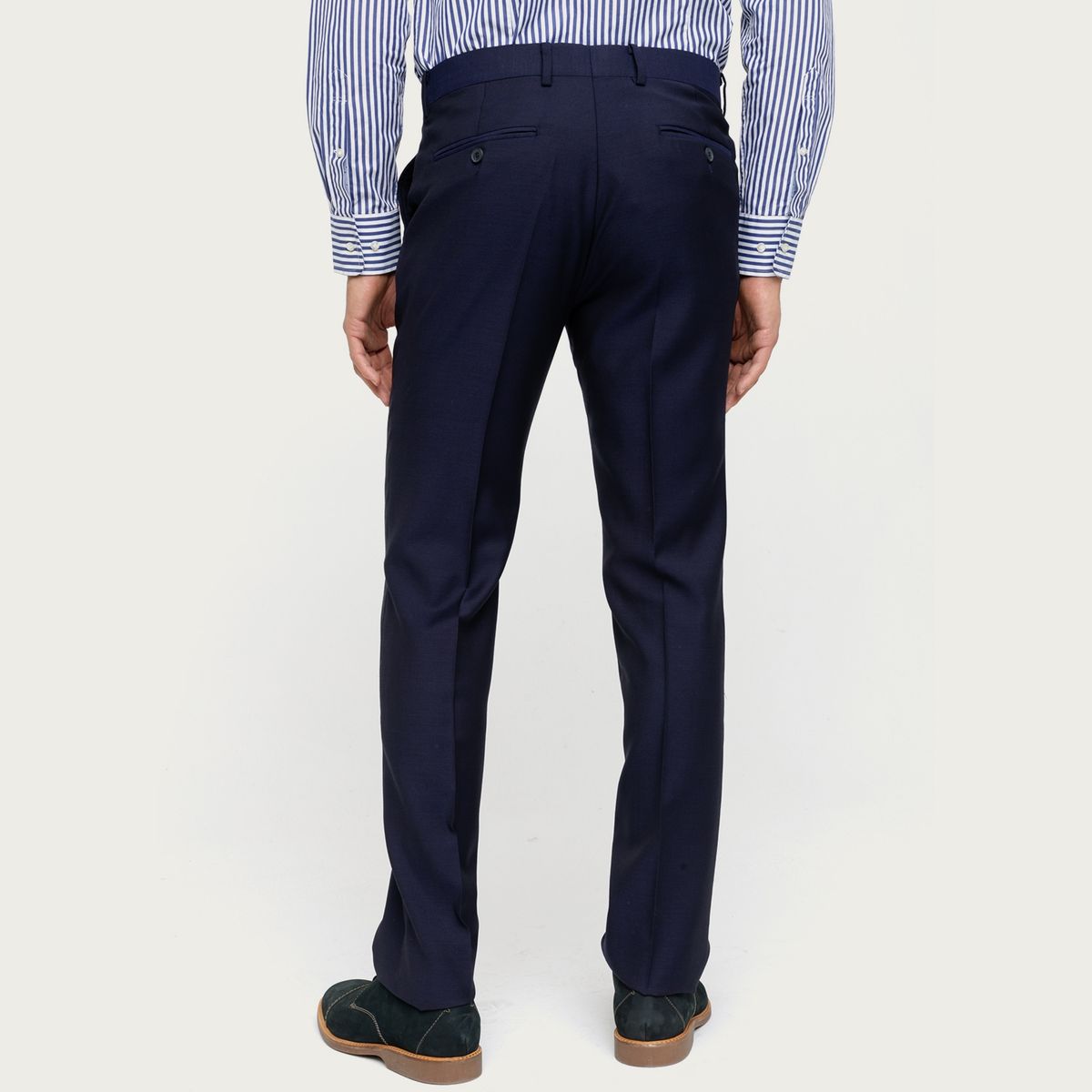 LA MARTINA - Pantalón Formal Lana Regular Fit Hombre La Martina