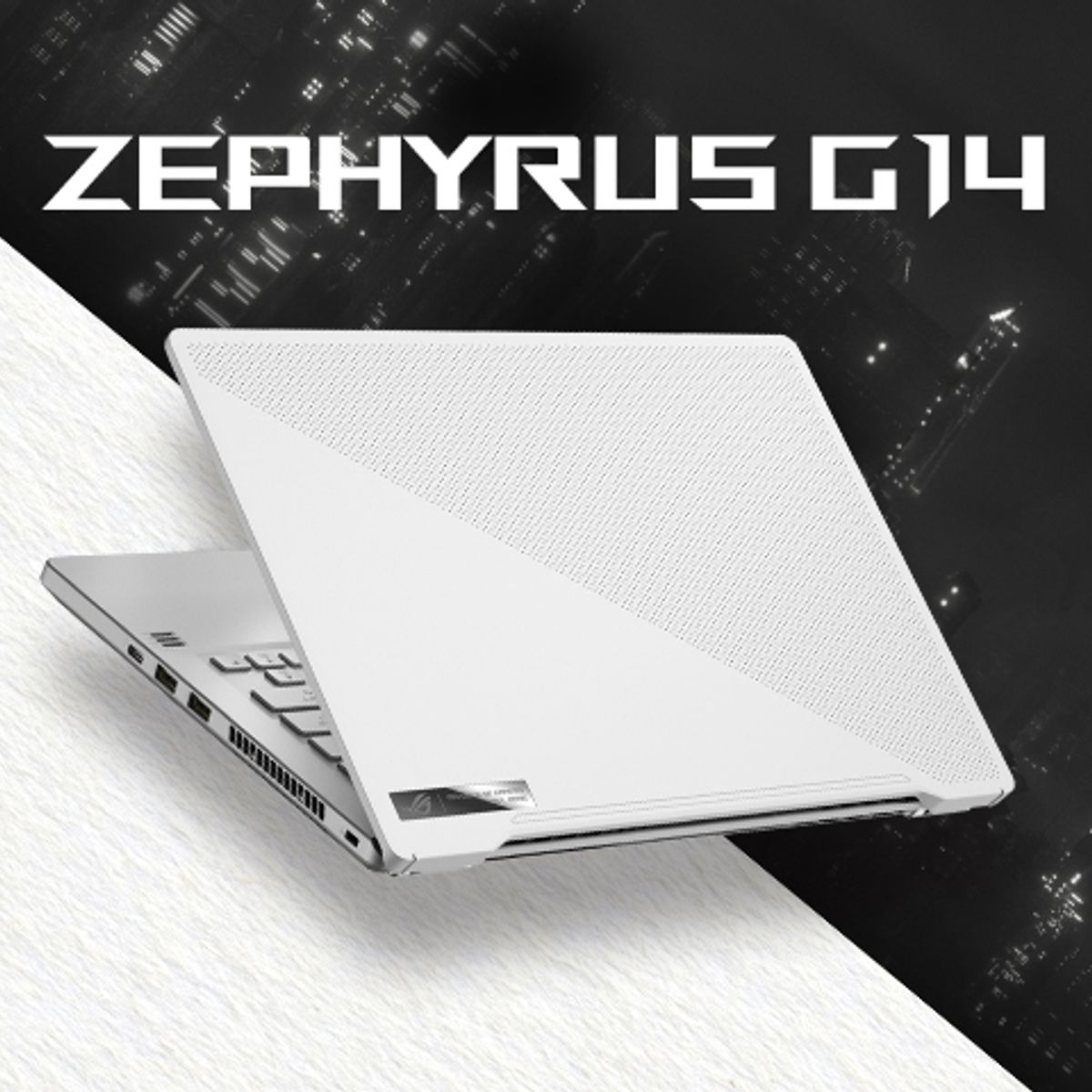 ASUS - Notebook Gamer ROG Zephyrus G14 GA401II AMD Ryzen 7 16GB RAM 1TB SSD NVIDIA GeForce GTX 1650 Ti con ROG Boost 14"