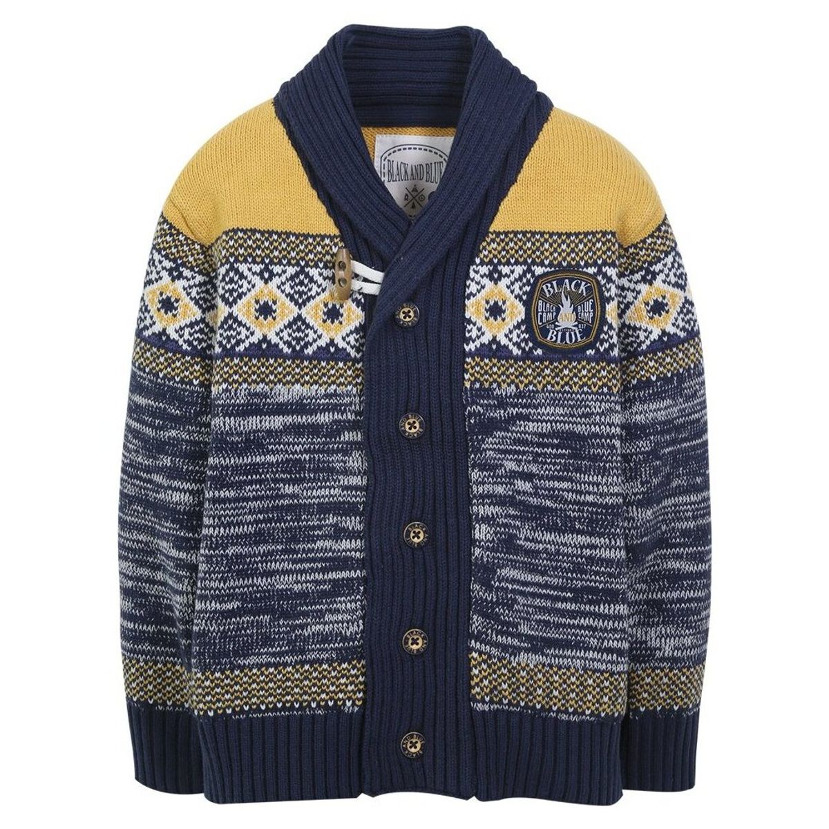 BLACK AND BLUE - Chaleco Domingo Niño