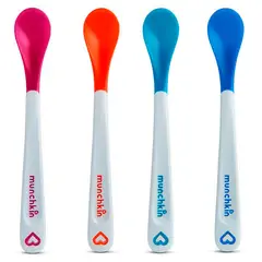 MUNCHKIN - Set de 4 Cucharas con Sensor de Temperatura