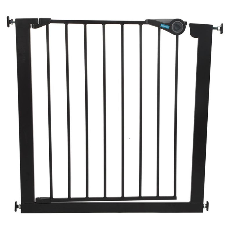 INFANTI - Puerta De Seguridad Easy Fit Reja Negro Infanti