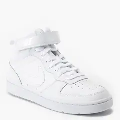 NIKE - Court Borough Mid 2 Big Zapatilla Urbana Niño Blanco (34.5 a 38.5)