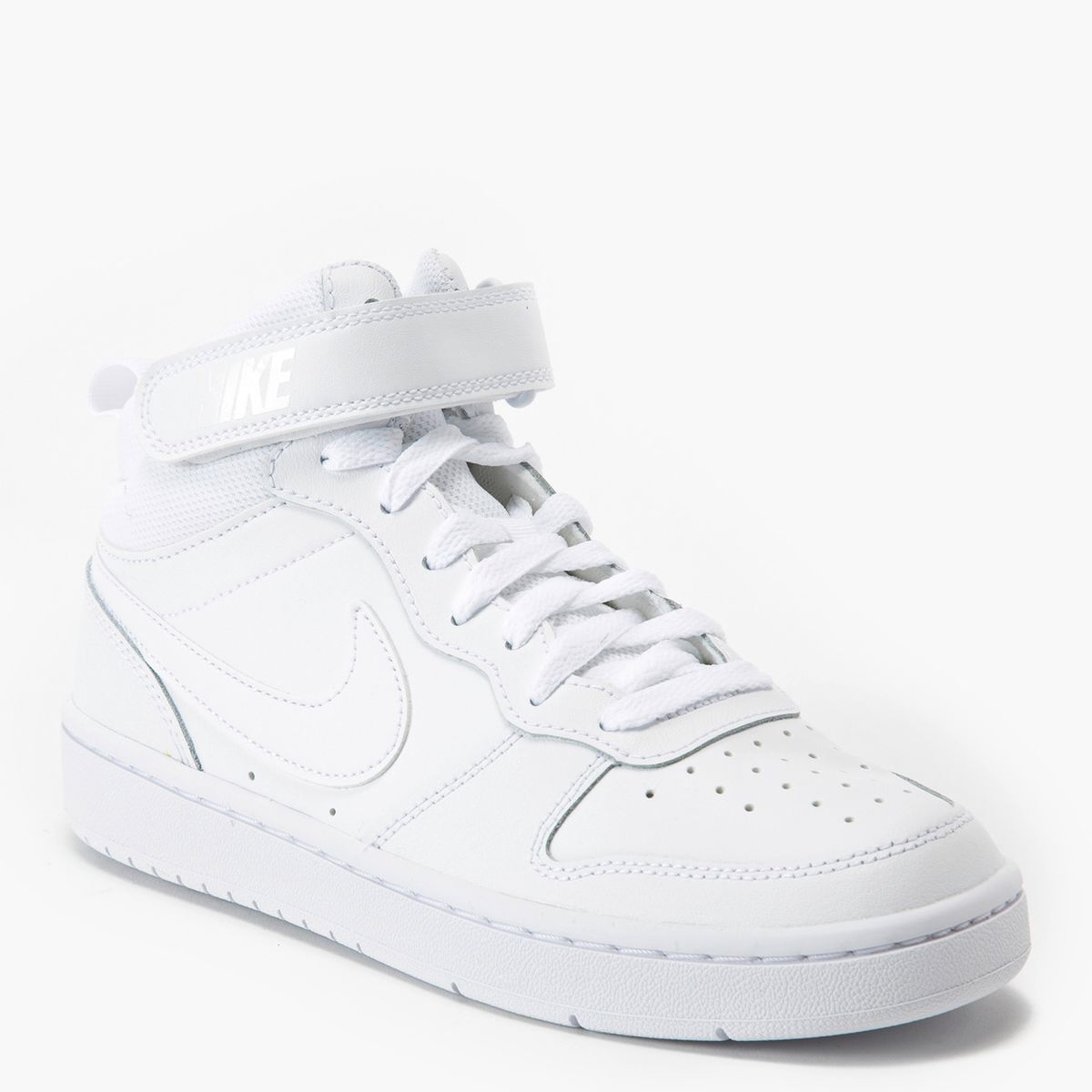 NIKE - Court Borough Mid 2 Big Zapatilla Urbana Niño Blanco (34.5 a 38.5) Nike