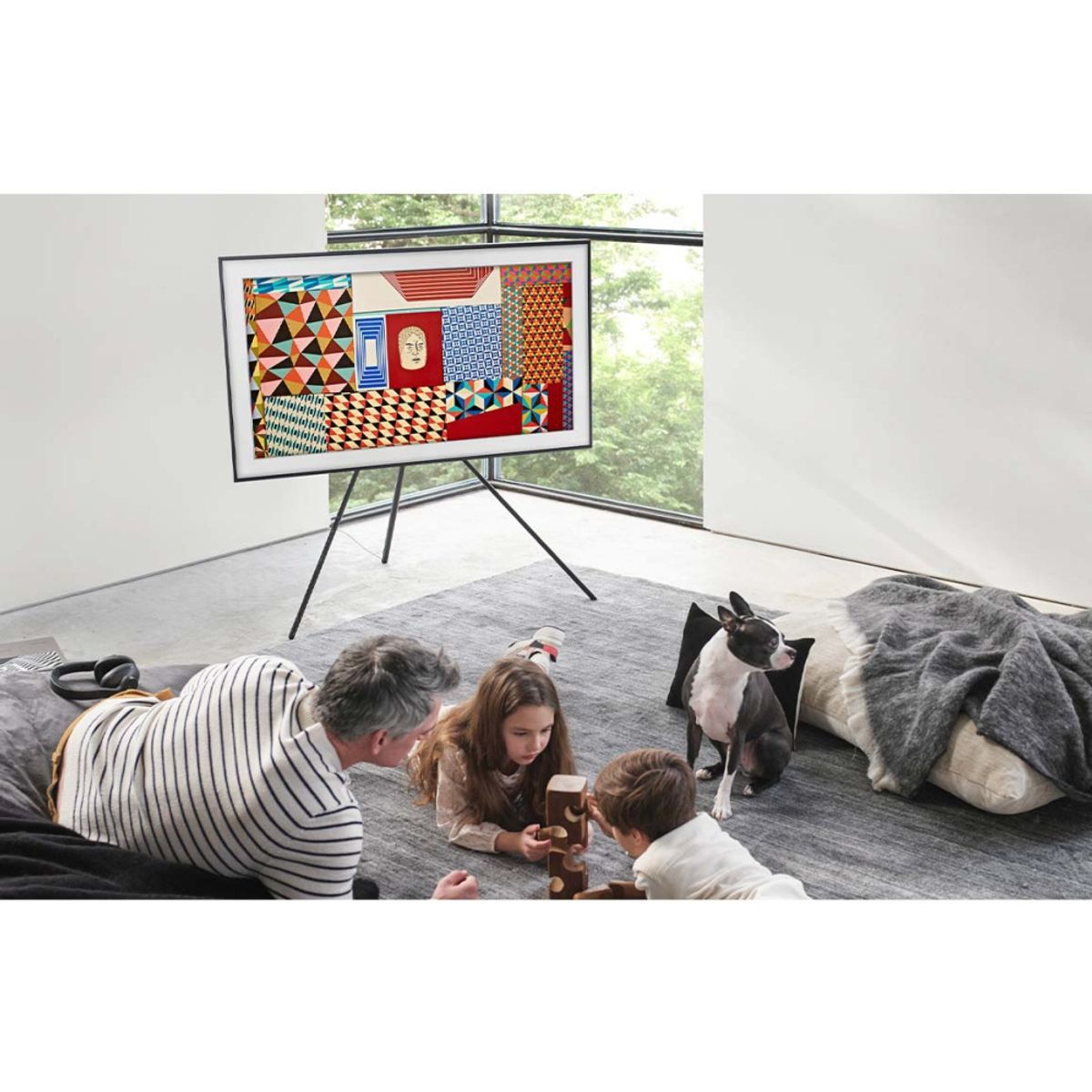 SAMSUNG - QLED 75" The Frame UHD 4K Smart TV Samsung