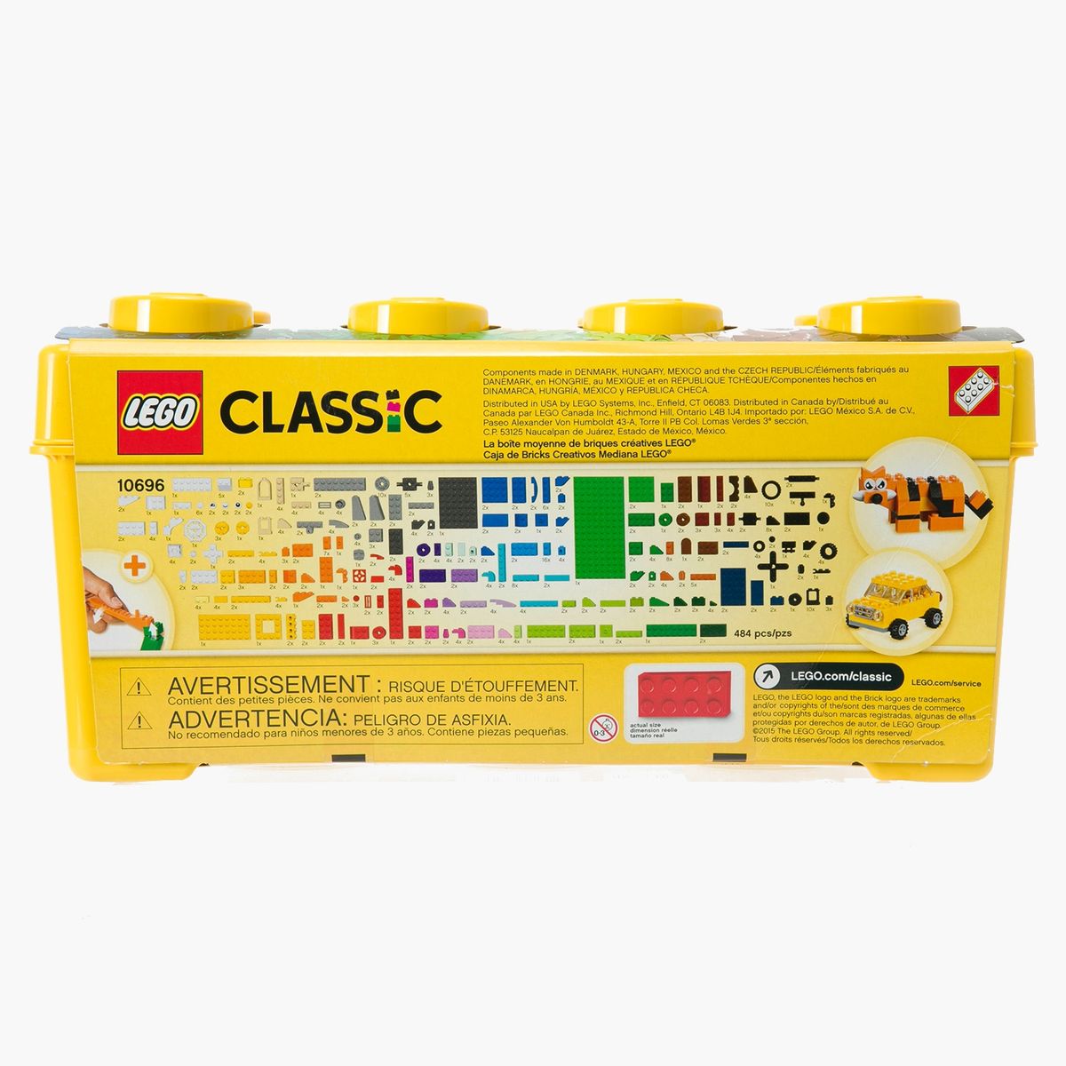 LEGO - Caja Mediana De Ladrillos Lego