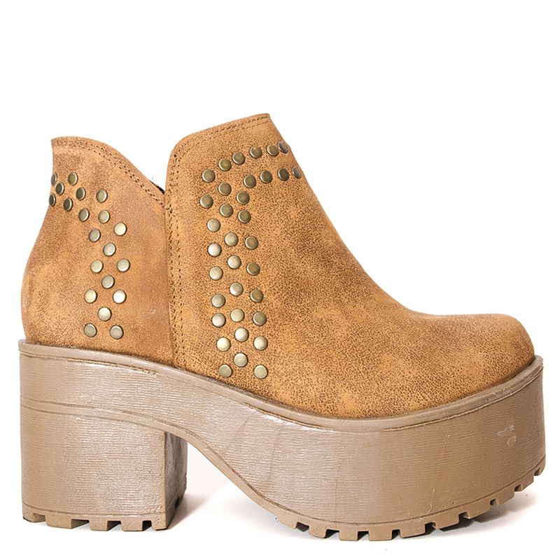 BAMISPIES - Botín Mujer Adriana Camel