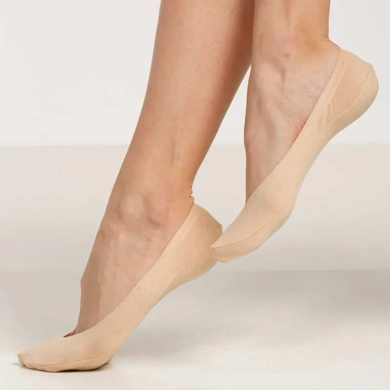 CALZEDONIA - Calcetines Invisibles de Algodón Cortados a Láser Mujer Calzedonia