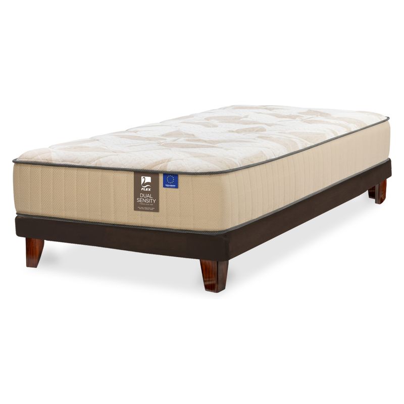 FLEX - Cama Europa Dual Sensity 1.5 Plazas X 2.00Mt Flex