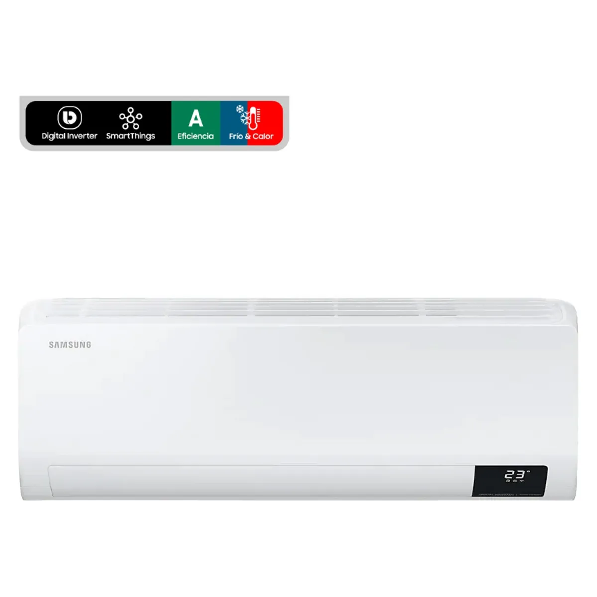 SAMSUNG - Aire Acondicionado Split Frio-Calor AR12TSFZAWK/ZS 1060W Samsung