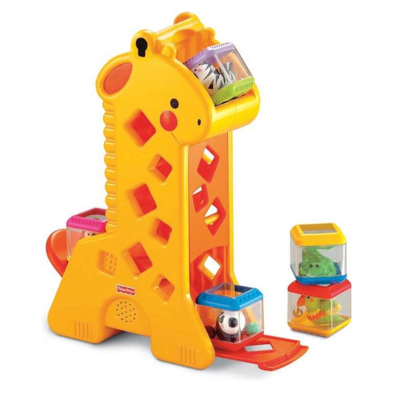 MATTEL Jirafa Bebé Bloques