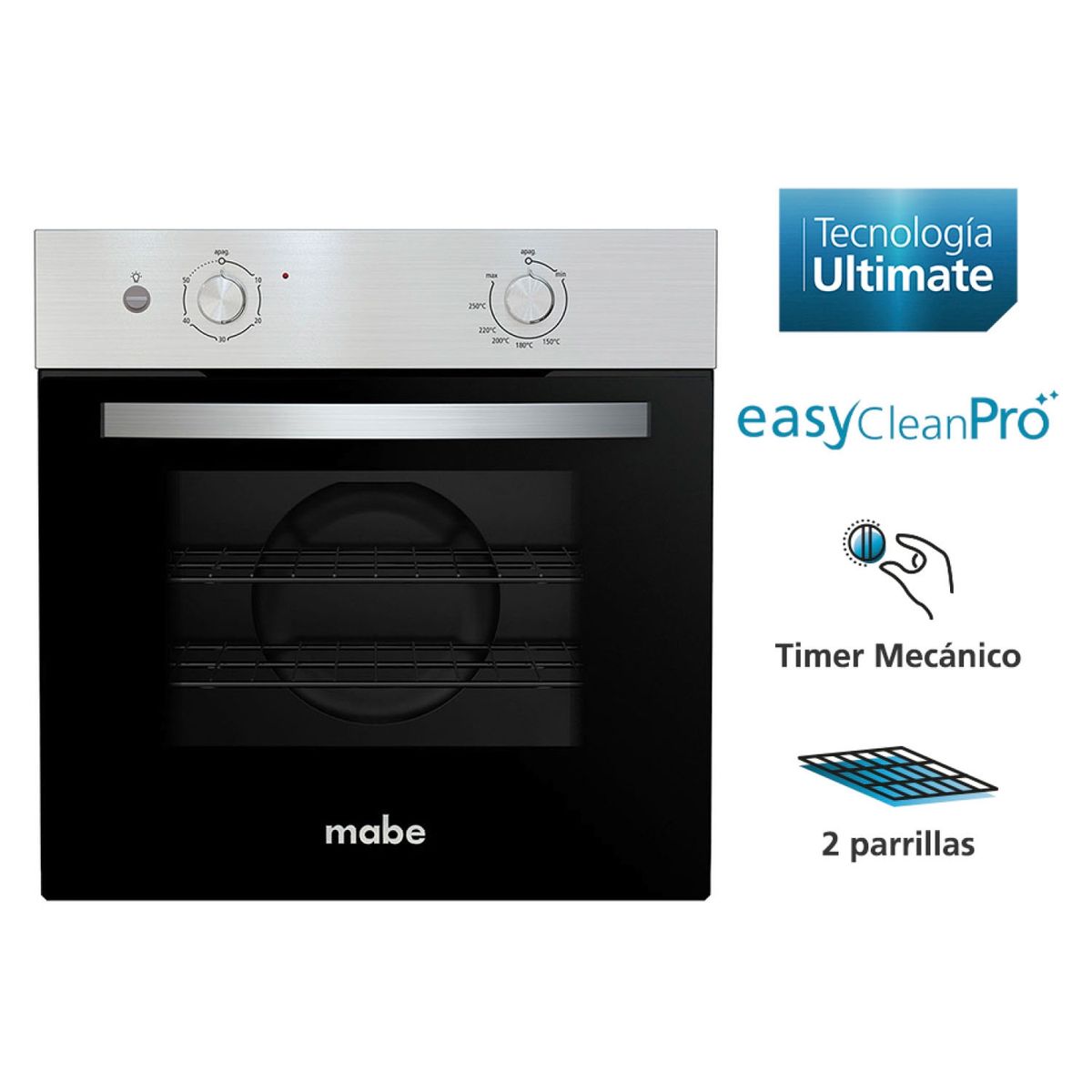 MABE - Horno Mabe 67 Litros Hm6018Exai0