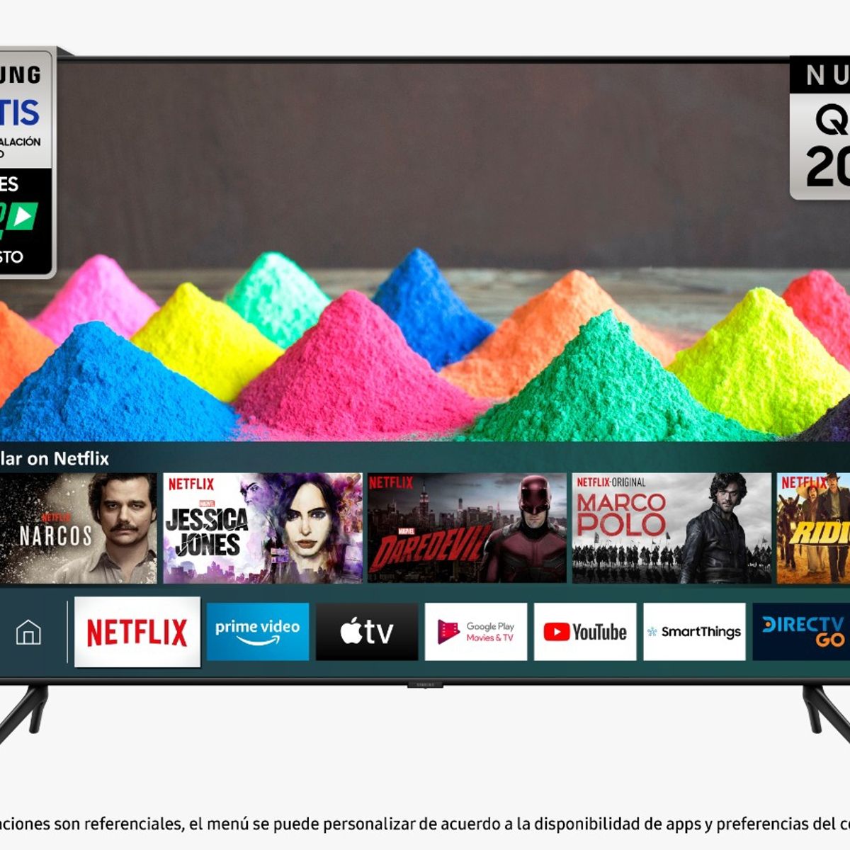 SAMSUNG - QLED 65" Q60T UHD 4K Smart TV