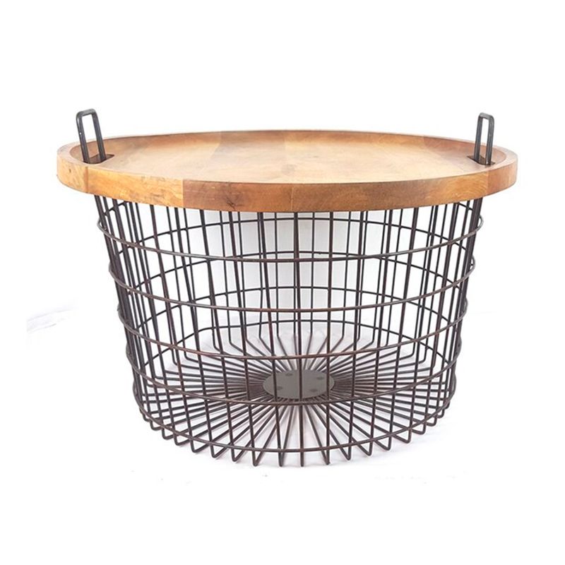 ML DESIGN - Mesa De Centro Cesta