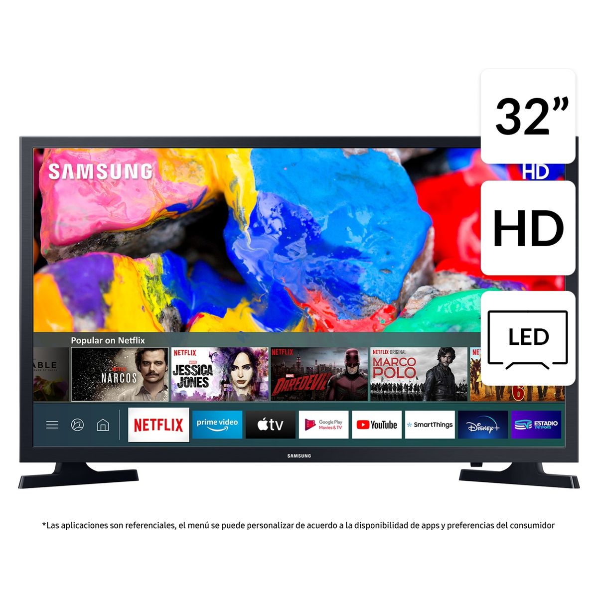 SAMSUNG - Smart TV HD T4300 de 32" 2020