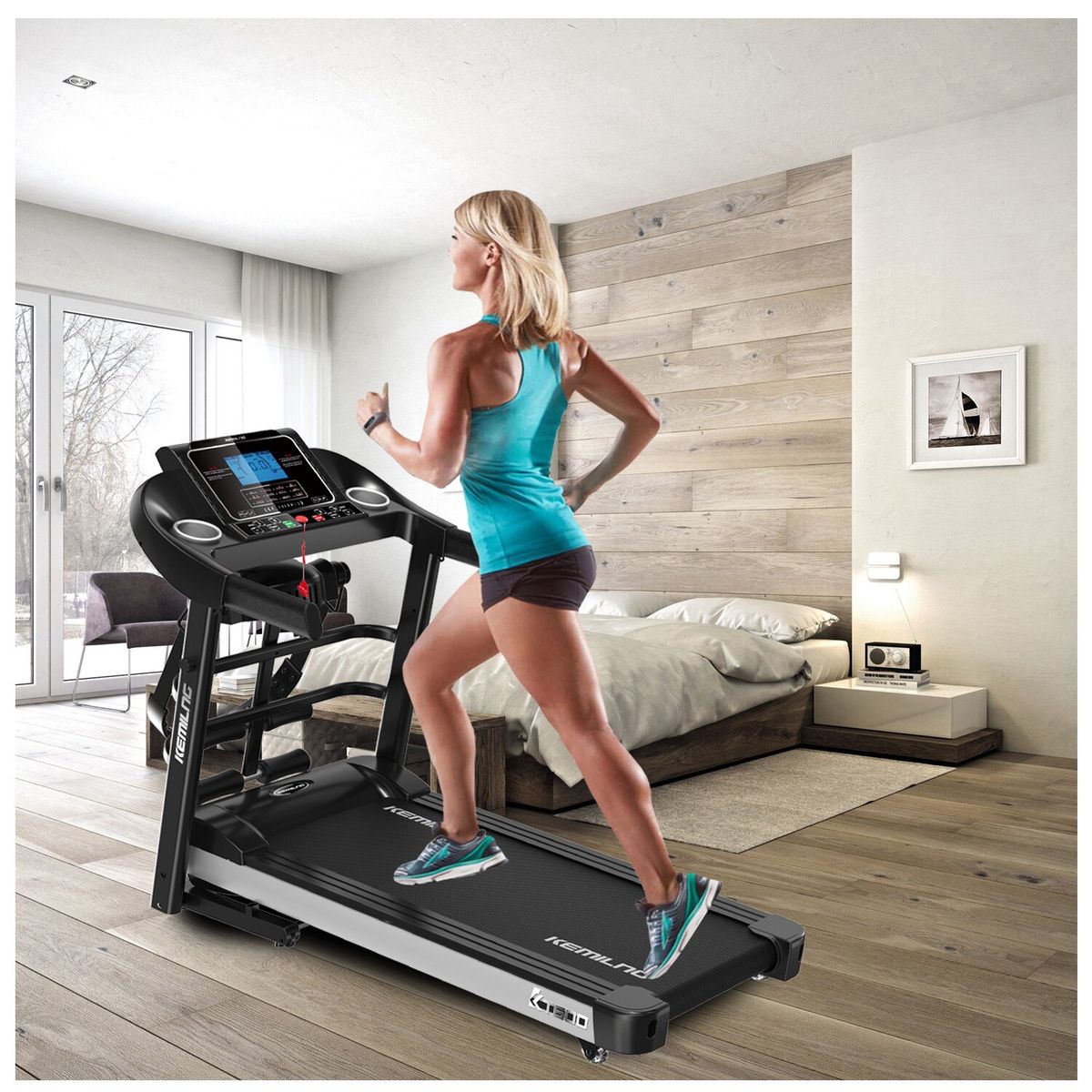 KEMILNG - Trotadora Eléctrica Kemilng K600 Plus Plegable