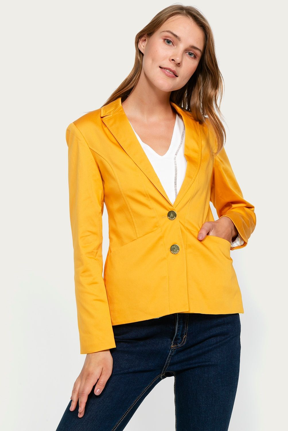 APOLOGY - Apology Blazer de Algodón Mujer