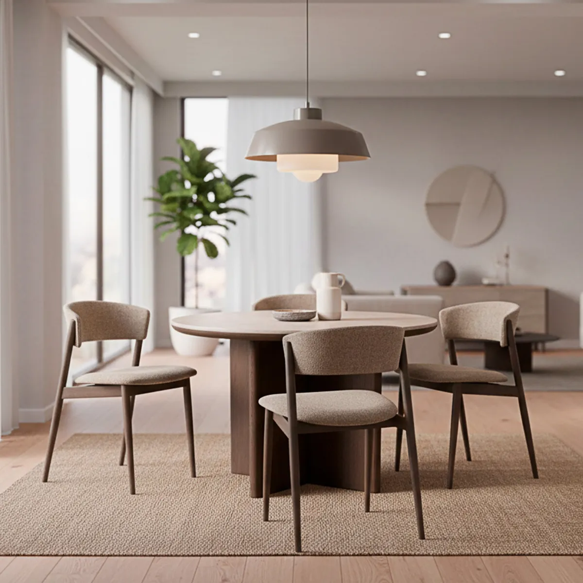 BASEMENT HOME - Juego Comedor Ritz 4 Sillas Basement Home