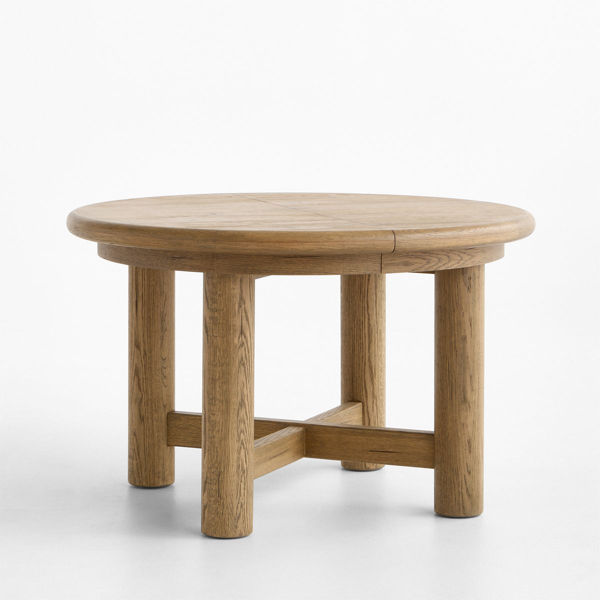 CRATE & BARREL - Mesa Redonda Breckenridge Extensible 122–168Cm Crate & Barrel