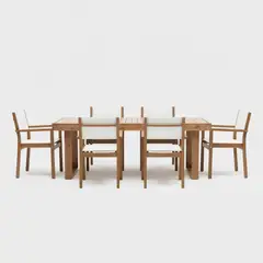 BASEMENT HOME - Juego De Comedor Terraza Laguna 6 Sillas