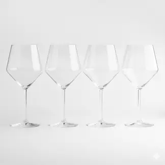 CRATE & BARREL - Set 4 Copas Tour Vino Tinto