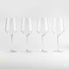 CRATE & BARREL - Set 4 Copas Tour Vino Blanco