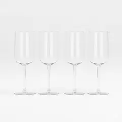 CRATE & BARREL - Set 4 Copas Vino tinto Mercer