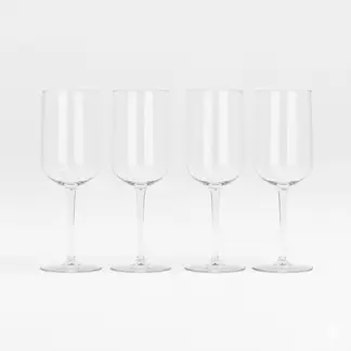 CRATE & BARREL - Set 4 Copas Vino tinto Mercer