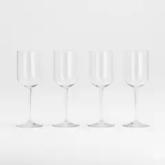 CRATE & BARREL - Set 4 Copas Vino Blanco Mercer