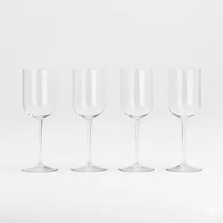 CRATE & BARREL - Set 4 Copas Vino Blanco Mercer