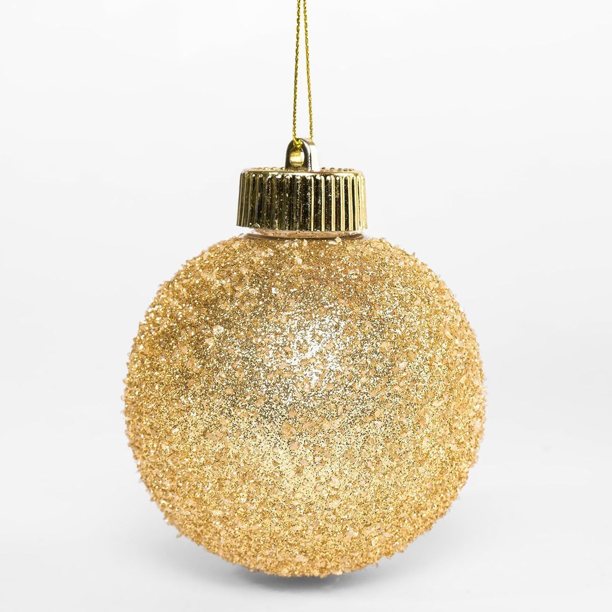 MICA - Pack 4 Bolas Glitter Copper 8 Cm Mica