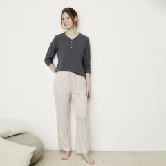 BLU - Pijama Mujer Manga Larga