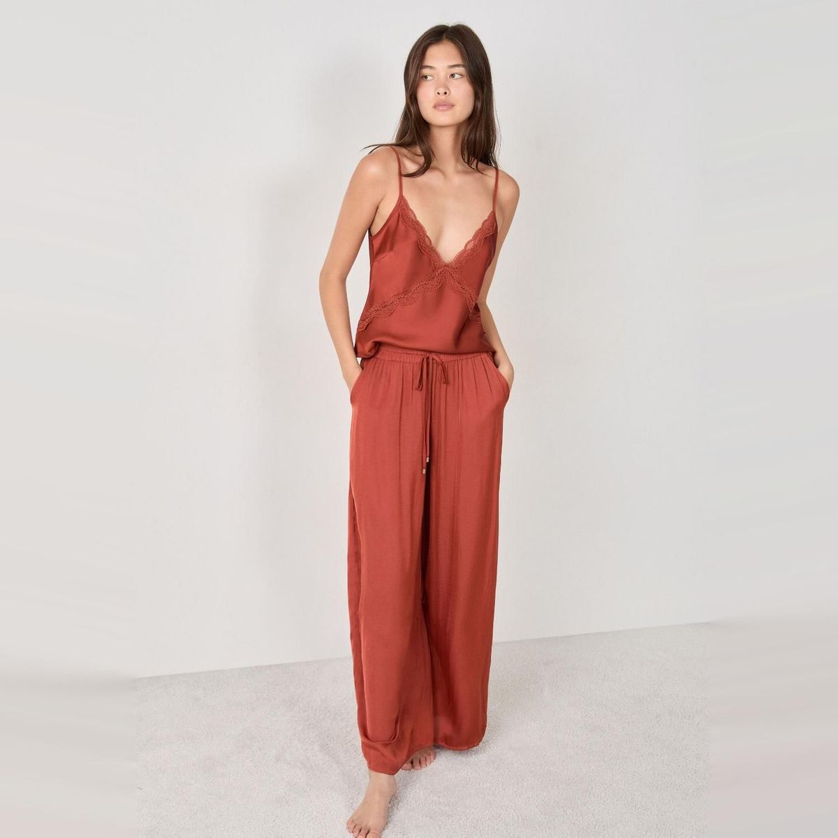 ETAM - Conjunto Pijama Terracota