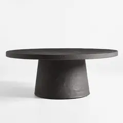 CRATE & BARREL - Mesa Centro Willy Charcoal
