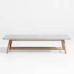 CRATE & BARREL - Mesa Centro Fen Rectangular