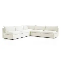 CRATE & BARREL - Seccional Lotus 3 Piezas