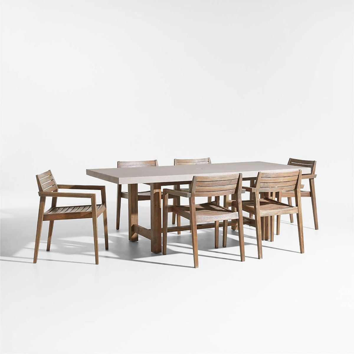 CRATE & BARREL - Mesa Comedor Abaco Crate & Barrel