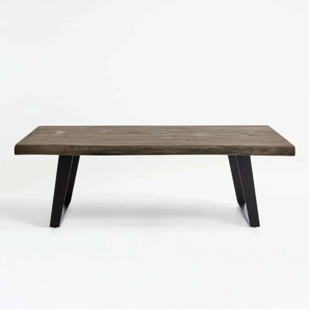 CRATE & BARREL - Mesa De Centro Yukon Gris Crate & Barrel