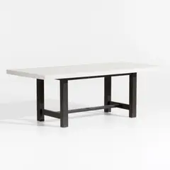 CRATE & BARREL - Mesa Comedor Abaco Charcoal