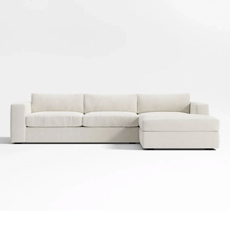 CRATE & BARREL Sofá Seccional Oceanside Derecho