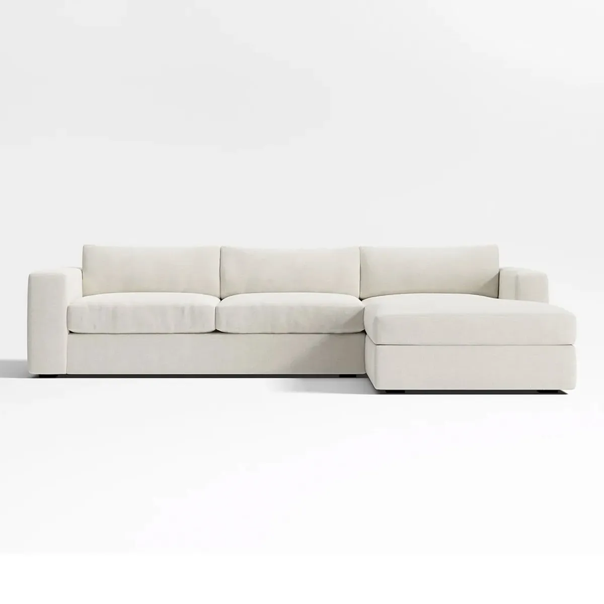 CRATE & BARREL - Sofá Seccional Oceanside Derecho Crate & Barrel